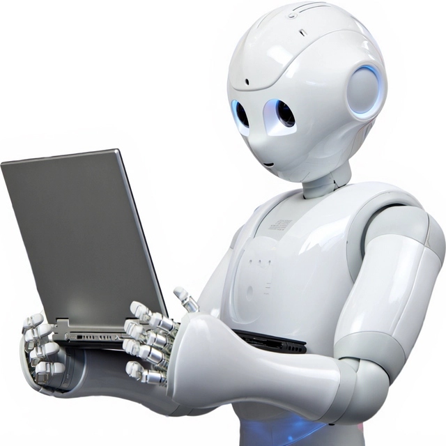 robot-laptop Robot laptop
